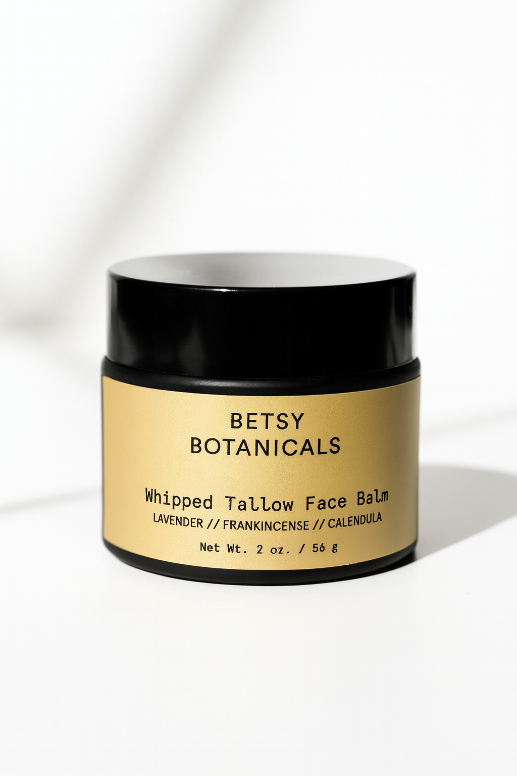 Whipped Tallow Face Balm – Grass-Fed Moisturizer for All Skin Types with Lavender, Frankincense & Calendula (2 oz / 56 g)