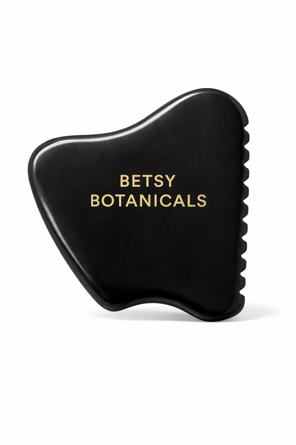 Hand-Carved Bian Stone Gua Sha Facial Massage Tool for Lymphatic Drainage and Radiant Skin