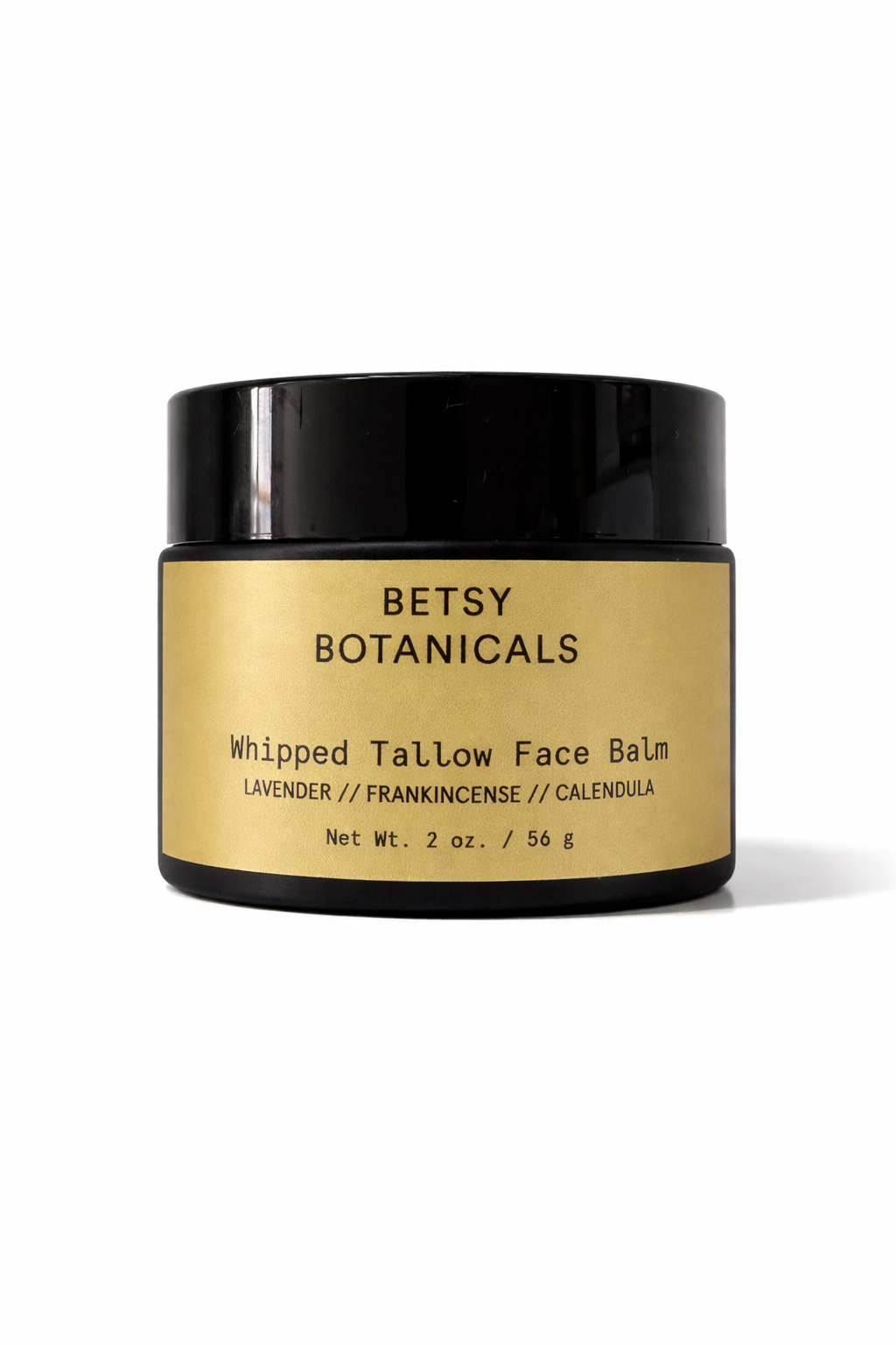 Whipped Tallow Face Balm – Grass-Fed Moisturizer for All Skin Types with Lavender, Frankincense & Calendula (2 oz / 56 g)